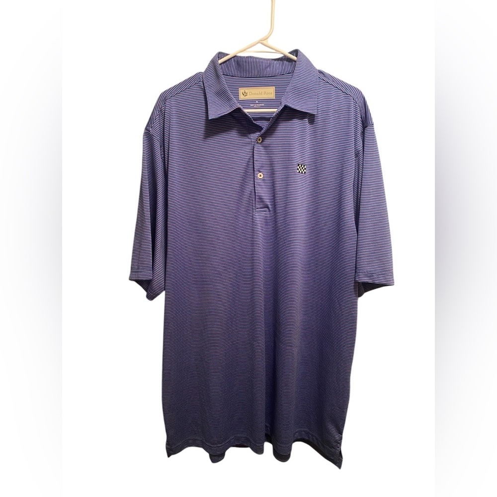 Donald Ross Blue Polo Golf‎ Shirt. Size XL. Good condition